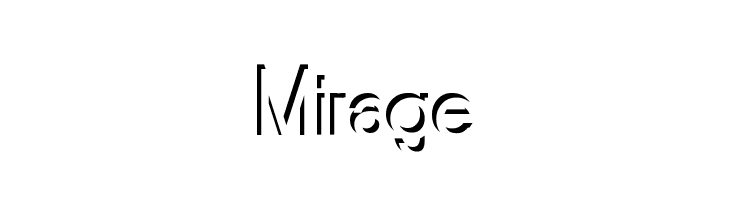 Mirage  नि: शुल्क फ़ॉन्ट्स डाउनलोड