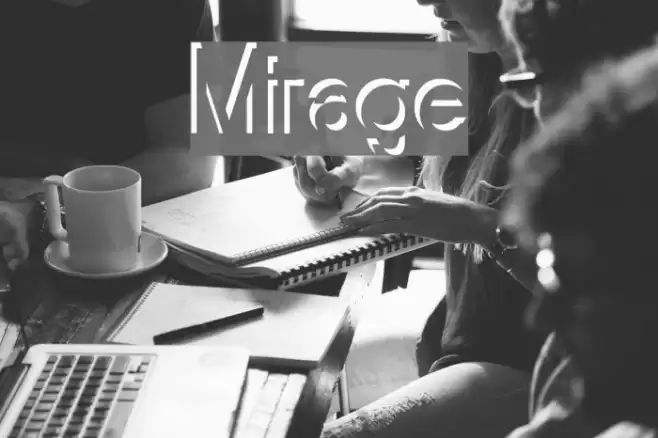 Mirage Font examples