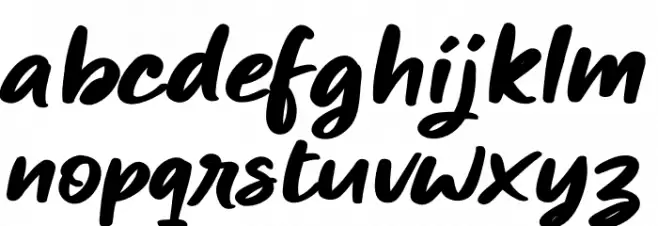 Miraikato Hand PERSONAL USE Bold Italic फ़ॉन्ट लोअरकेस