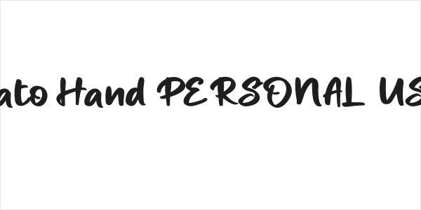 Miraikato Hand PERSONAL USE Bold Logo
