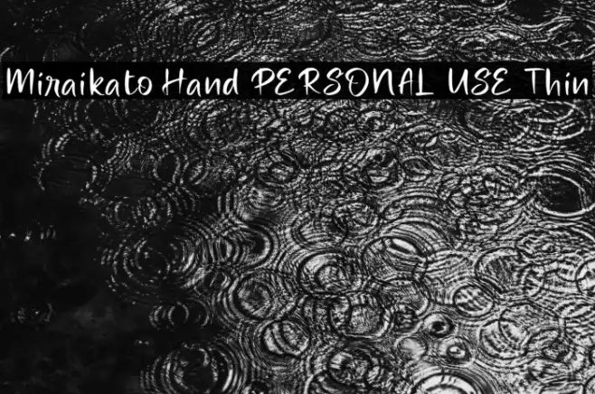 Miraikato Hand PERSONAL USE Thin Example 1