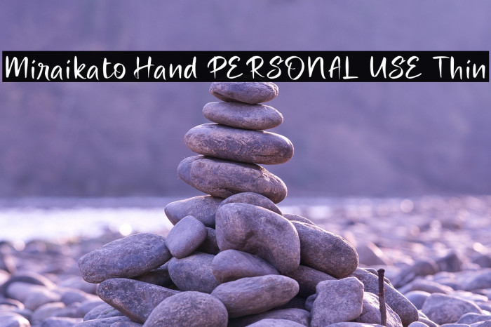 Miraikato Hand PERSONAL USE Thin Example 3