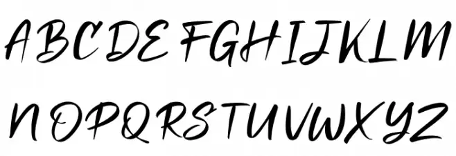 Miraikato Script PERSONAL USE Thin Italic Fonte MAIÚSCULAS