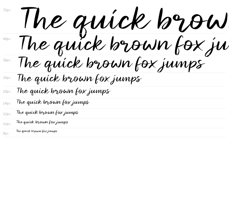 Miraikato Script PERSONAL USE Thin Italic Waterfall