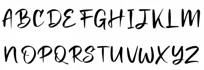 Miraikato Script PERSONAL USE Thin Schriftart Groß