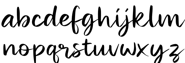 Miraikato Script PERSONAL USE Thin Шрифта строчной