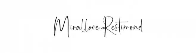 MiralloveRestimond  नि: शुल्क फ़ॉन्ट्स डाउनलोड