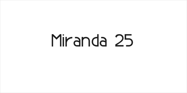 Miranda 25 Logo