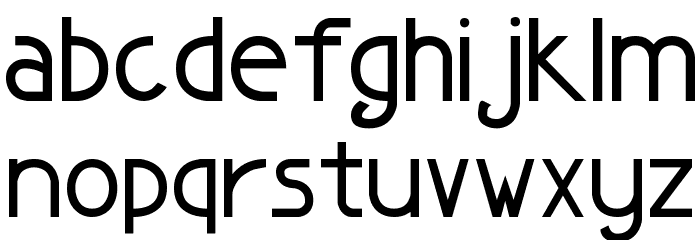Miranda 25 Font LOWERCASE