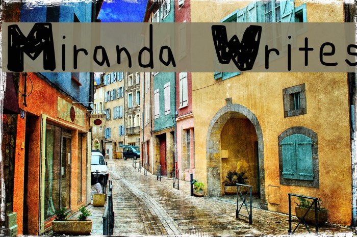 Miranda Writes Font examples