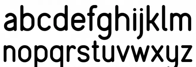 MirandahNormal Font LOWERCASE