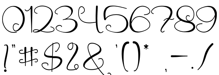 Mirandany Font OTHER CHARS