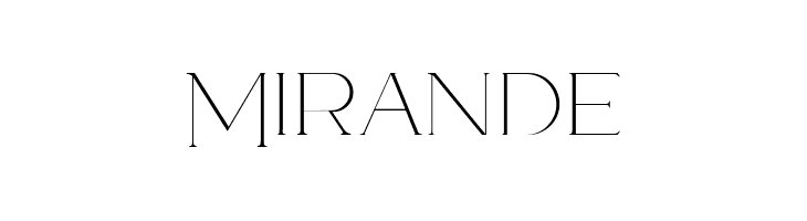 Mirande  font caratteri gratis