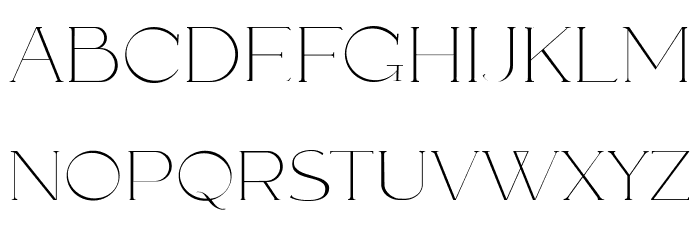 Mirande Font LOWERCASE