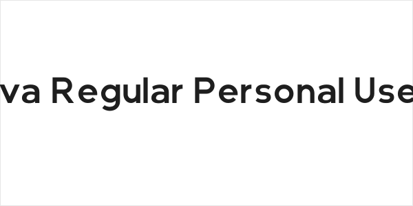 Mirava Regular Personal Use Onl Logo