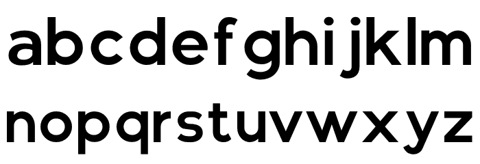 Mirava Regular Personal Use Onl Font LOWERCASE