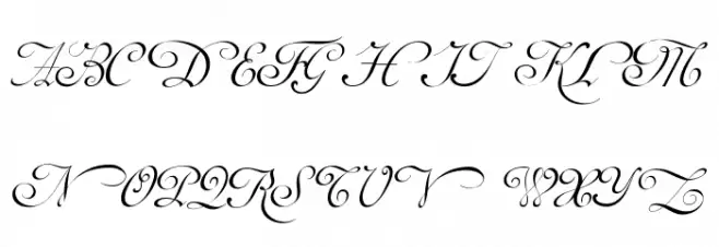 Mirella Script Limited Free Version.vfb Fonte MAIÚSCULAS