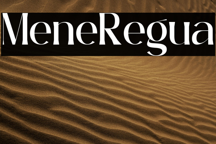 Mirelline Regular Example 1