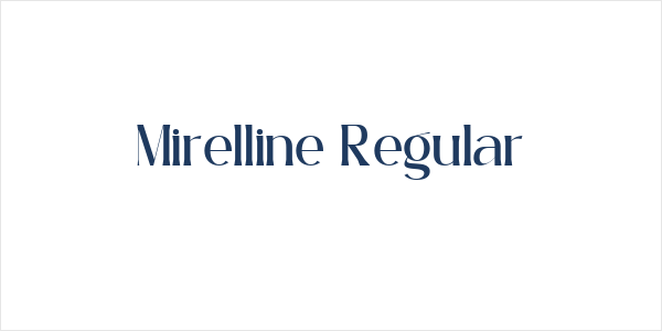 Mirelline Regular Logo