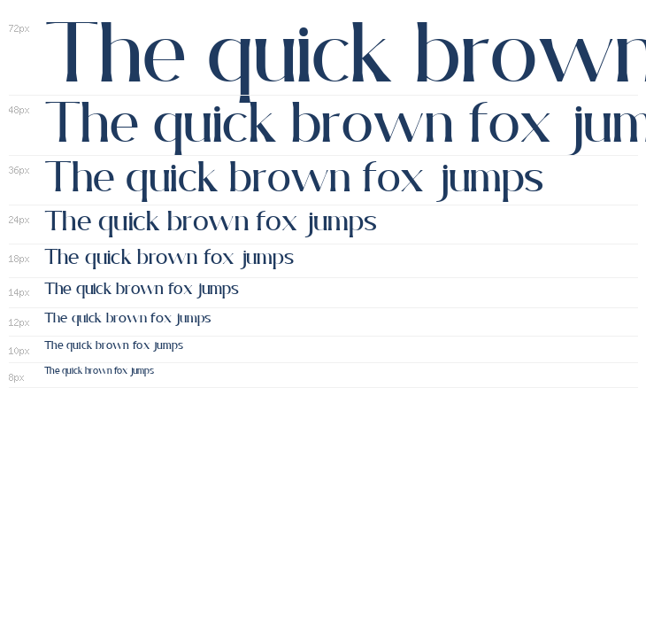 Mirelline Regular Waterfall