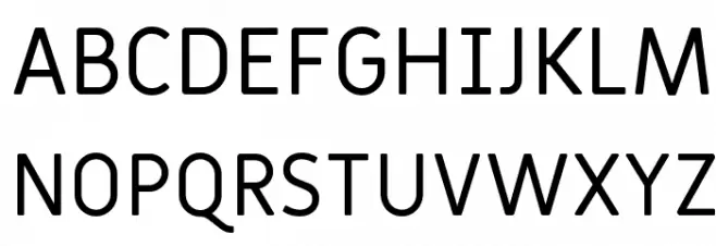 Miriam Libre Regular Font Litere mari