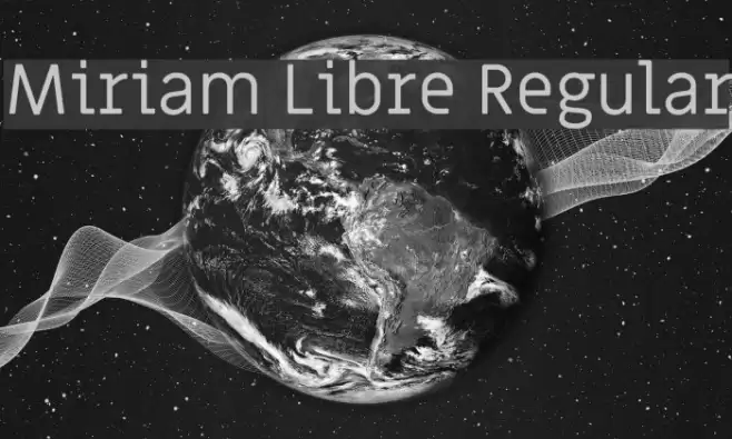 Miriam Libre Regular Font examples