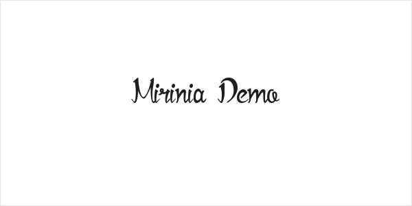 Mirinia Demo Logo