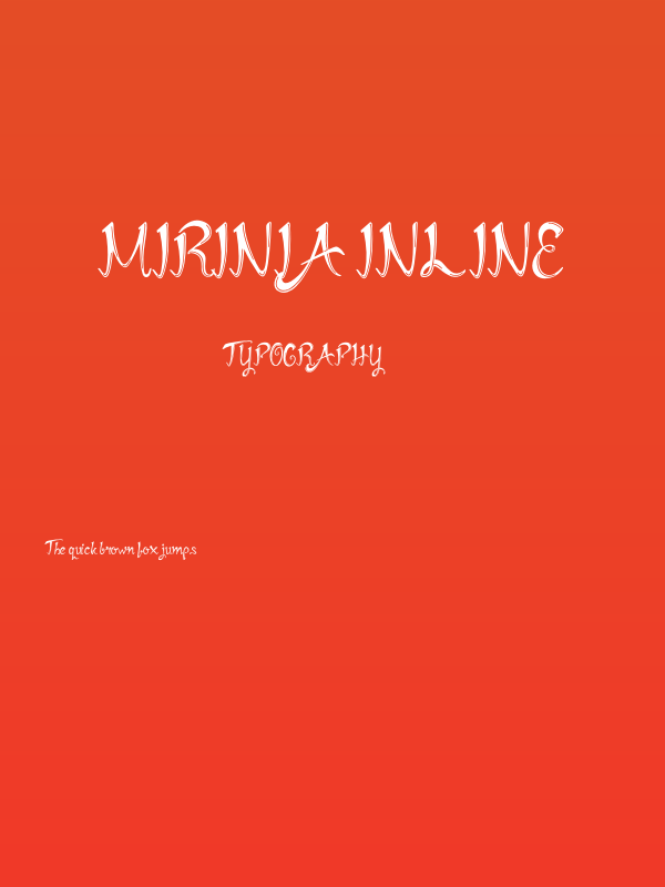 Mirinia Inline Poster