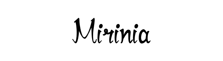Mirinia Font