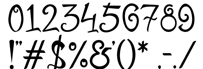 Mirinia Font OTHER CHARS