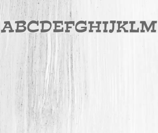 Mirisch Font examples