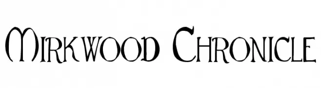 Mirkwood Chronicle  免费字体下载