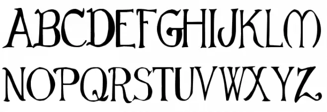 MirkwoodChronicle फ़ॉन्ट लोअरकेस