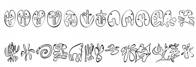 Mirobattz Schriftart Groß