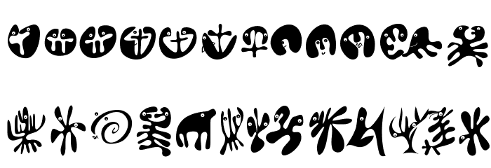 Mirobattz Font LOWERCASE