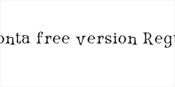 Mironta free version Regular Logo