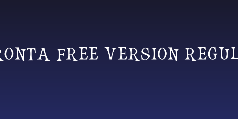 Mironta free version Regular Social Header