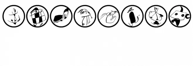 MirosWitchesMedium Font OTHER CHARS