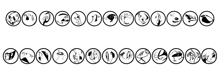 MirosWitchesMedium Font LOWERCASE