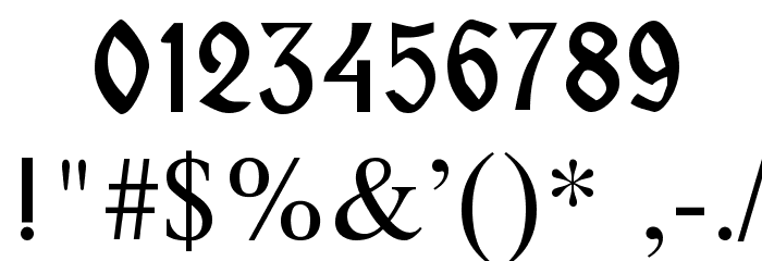 Miroslav Font OTHER CHARS
