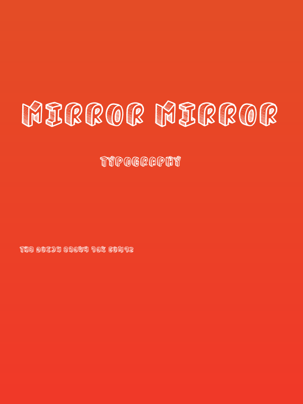 Mirror Mirror Poster