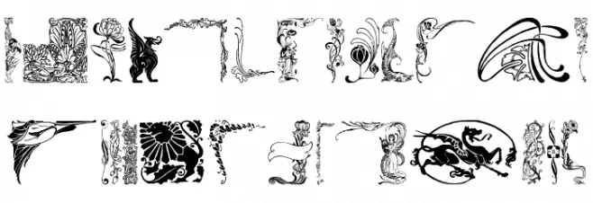 MirrorImage  Caratteri MINUSCOLO
