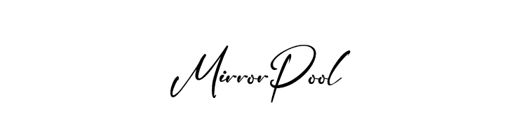 MirrorPool  免费字体下载