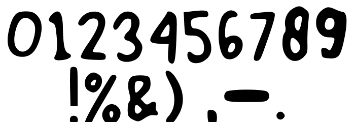 Mirsyiii Regular Font OTHER CHARS