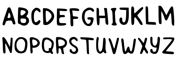 Mirsyiii Regular Font UPPERCASE
