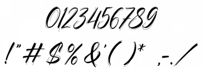 Mirthful Children Font OTHER CHARS