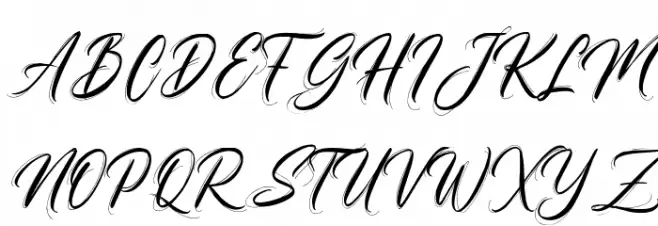 Mirthful Children Schriftart Groß