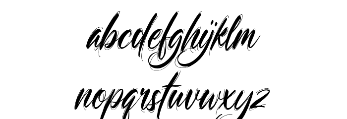 Mirthful Children Font LOWERCASE