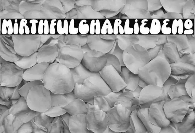 MirthfulCharlieDemo Font examples