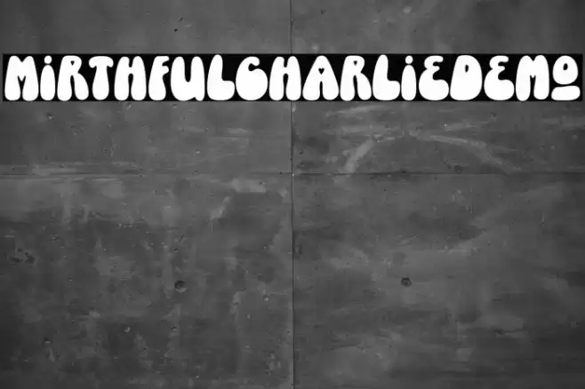 MirthfulCharlieDemo Font examples
